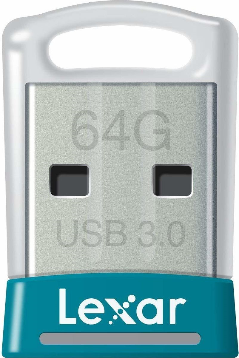 фото USB Флеш-накопитель Lexar JumpDrive S45 mini 64GB, серый