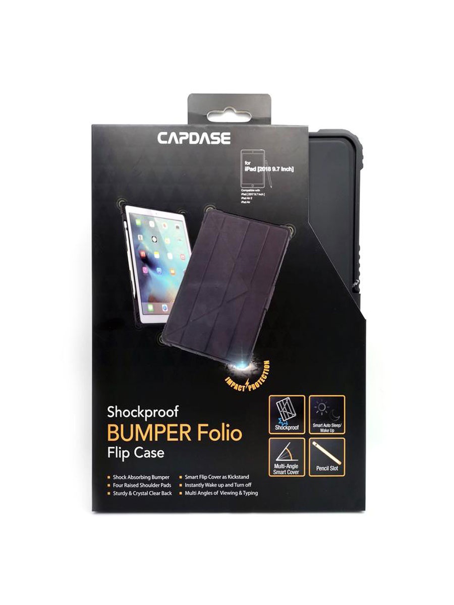 фото Противоударный защитный чехол BUMPER FOLIO Flip Case для Apple iPad 9.7 (2017)/iPad 9.7 (2018)