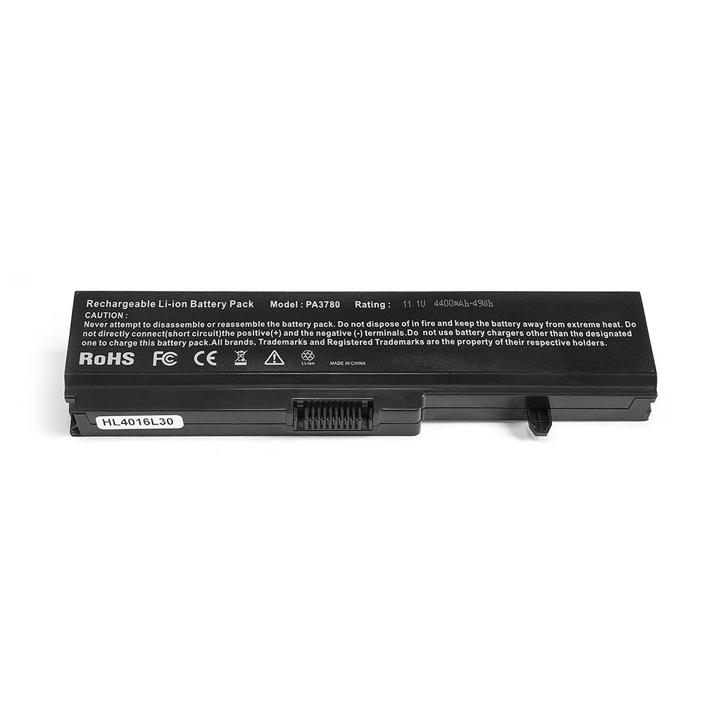 Аккумулятор для ноутбука OEM Toshiba Portege T110, T131, Satellite T110, T115, T130, Pro T110, T130 Series. 11.1V 4400mAh PN: PA3780U-1BRS, PABAS215 Аккумулятор для ноутбука OEM Toshiba Portege T110, T131, Satellite T110, T115, T130, Pro T110, T130 Series. 11.1V 4400mAh PN: PA3780U-1BRS, PABAS215