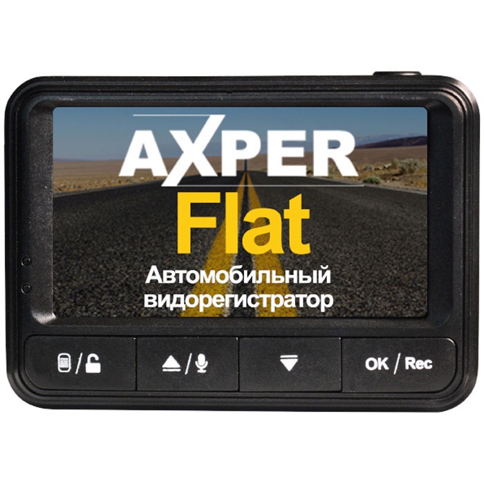 фото Видеорегистратор Axper Flat, черный