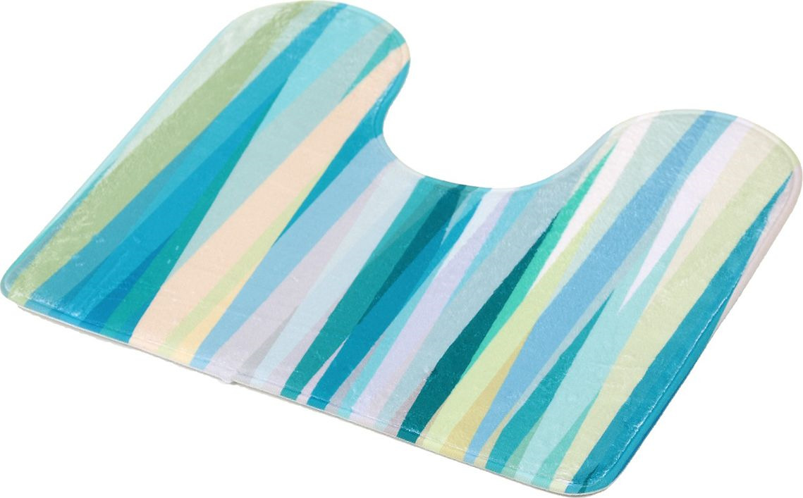 фото Набор ковриков для ванной Доляна "Бирюза", 3904520, голубой, 2 шт