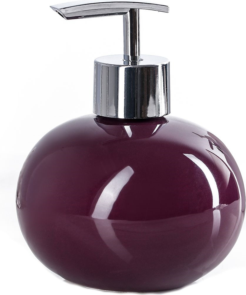Дозатор для жидкого мыла Доляна "Карамель", 4004513, фиолетовый