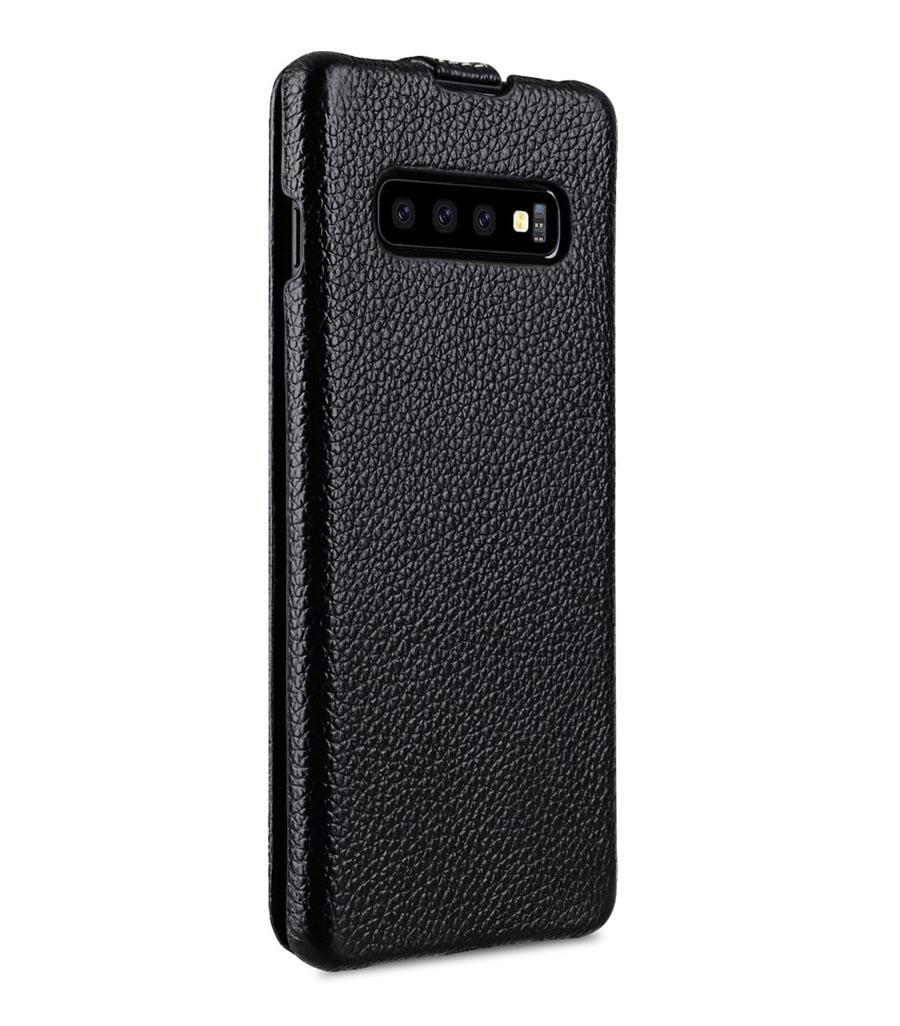 фото Чехол для сотового телефона Melkco Кожаный чехол флип для Samsung Galaxy S10 - Jacka Type, черный