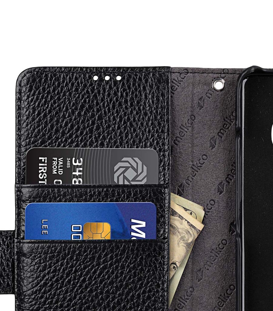 фото Чехол для сотового телефона Melkco Кожаный чехол книжка для Samsung Galaxy S10 - Wallet Book Type, черный