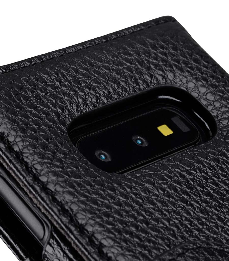 фото Чехол для сотового телефона Melkco Кожаный чехол книжка для Samsung Galaxy S10e - Wallet Book Type, черный