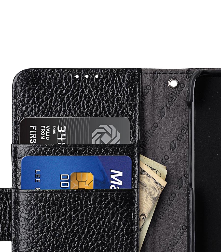 фото Чехол для сотового телефона Melkco Кожаный чехол книжка для Samsung Galaxy S10e - Wallet Book Type, черный