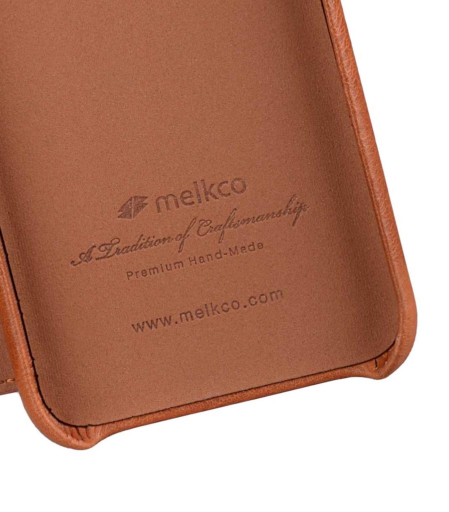 фото Чехол для сотового телефона Melkco Кожаный чехол книжка для Apple iPhone XS Max 6.5" - Elite Series Waxfall Pattern, светло-коричневый