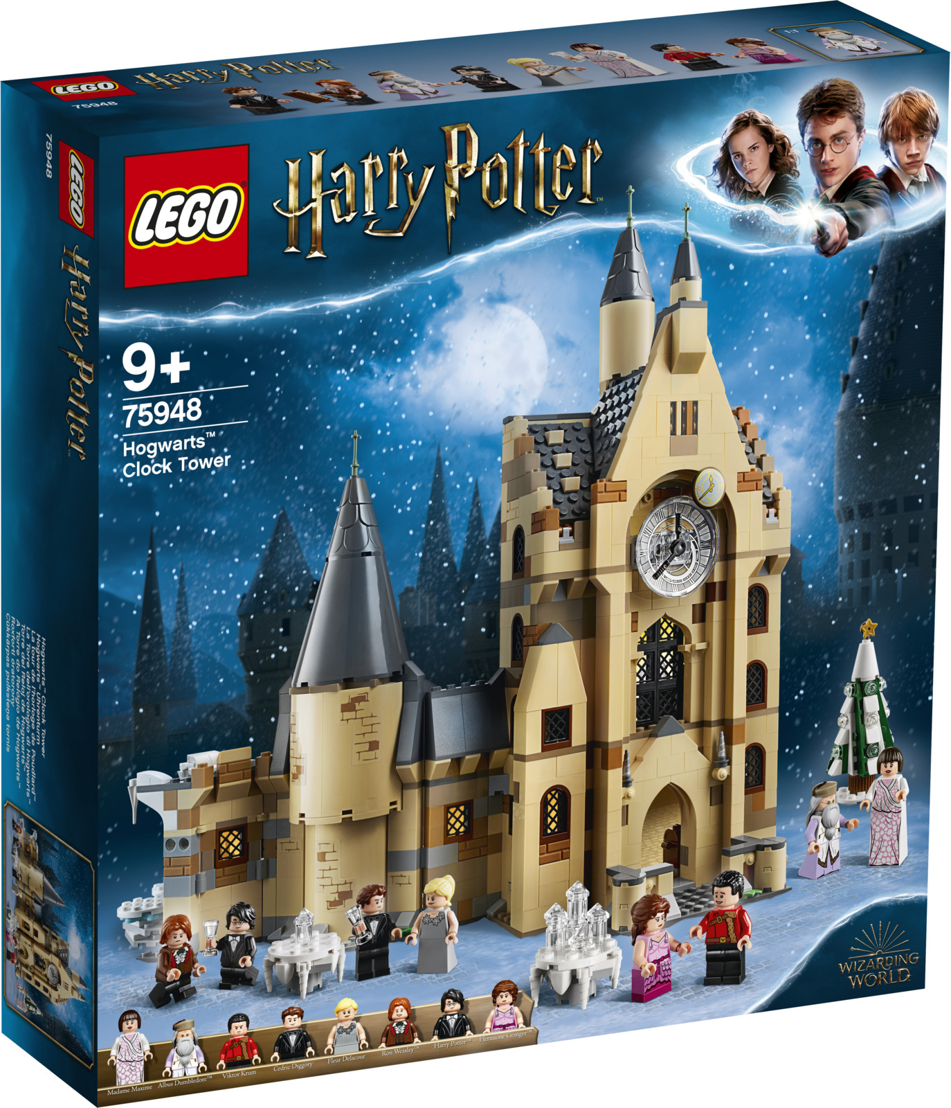 Конструктор LEGO Harry Potter 75948 Часовая башня Хогвартса - купить с  доставкой по выгодным ценам в интернет-магазине OZON (302810126)