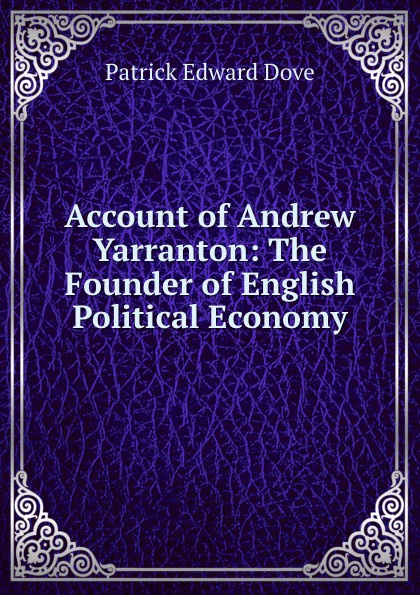 Account of Andrew Yarranton