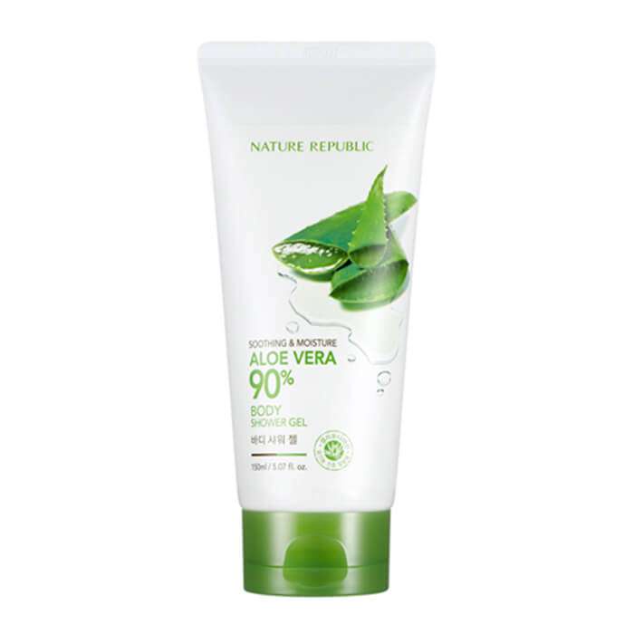 фото Гель для душа Nature Republic с экстрактом алое Soothing and Moisture Aloe Vera Body Shower Gel