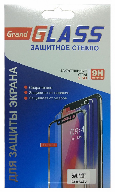 фото Защитное стекло Samsung Galaxy J7 / J7 Pro (2017 г.)