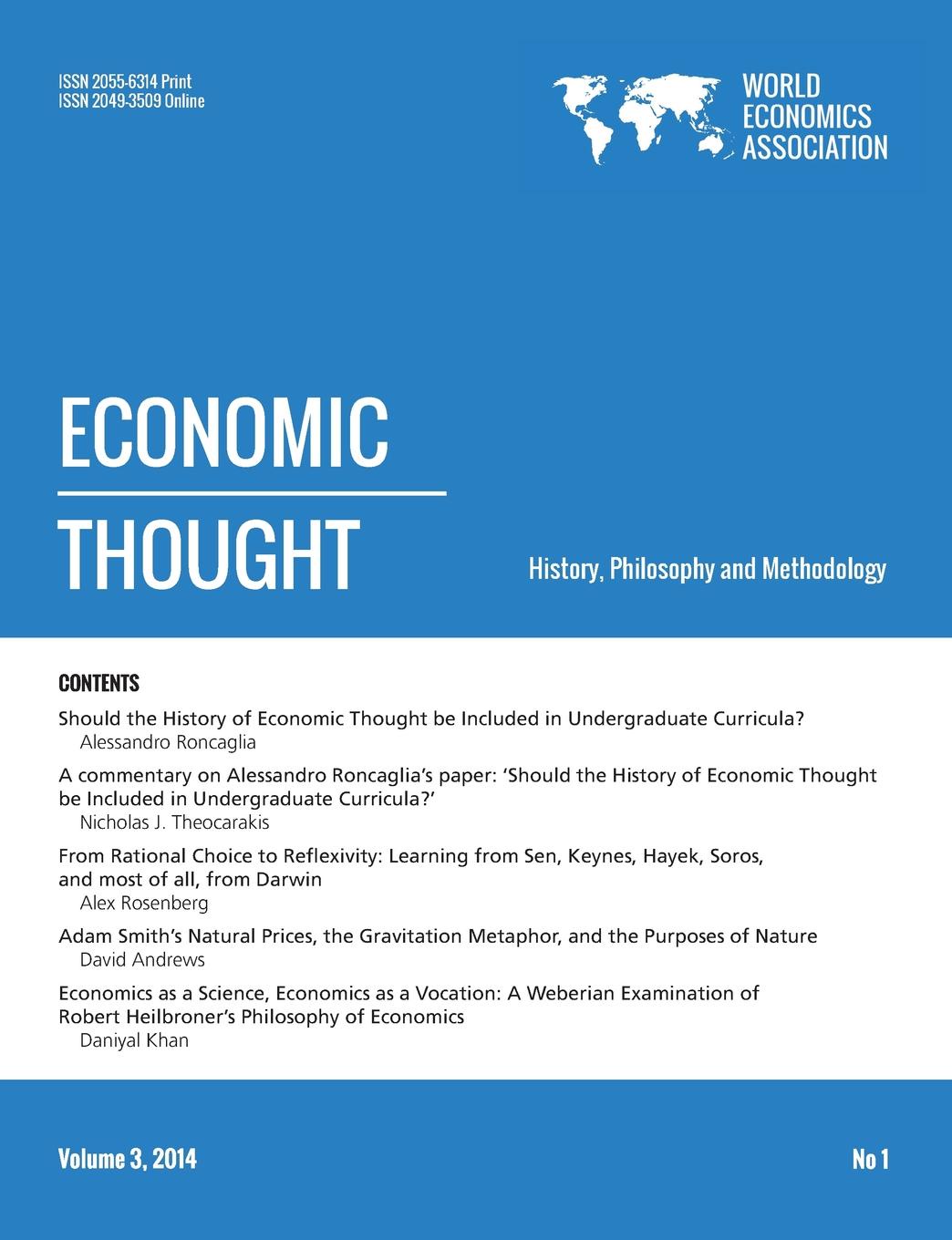 фото Economic Thought. Vol3, No 1, 2014