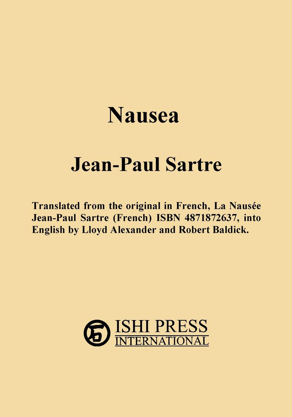 Nausea Jean-Paul Sartre