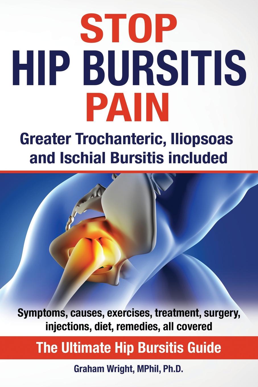 Graham Wright MPhil Ph.D. Stop Hip Bursitis Pain. Greater Trochanteric, Iliopsoas and Ischial Bursitis