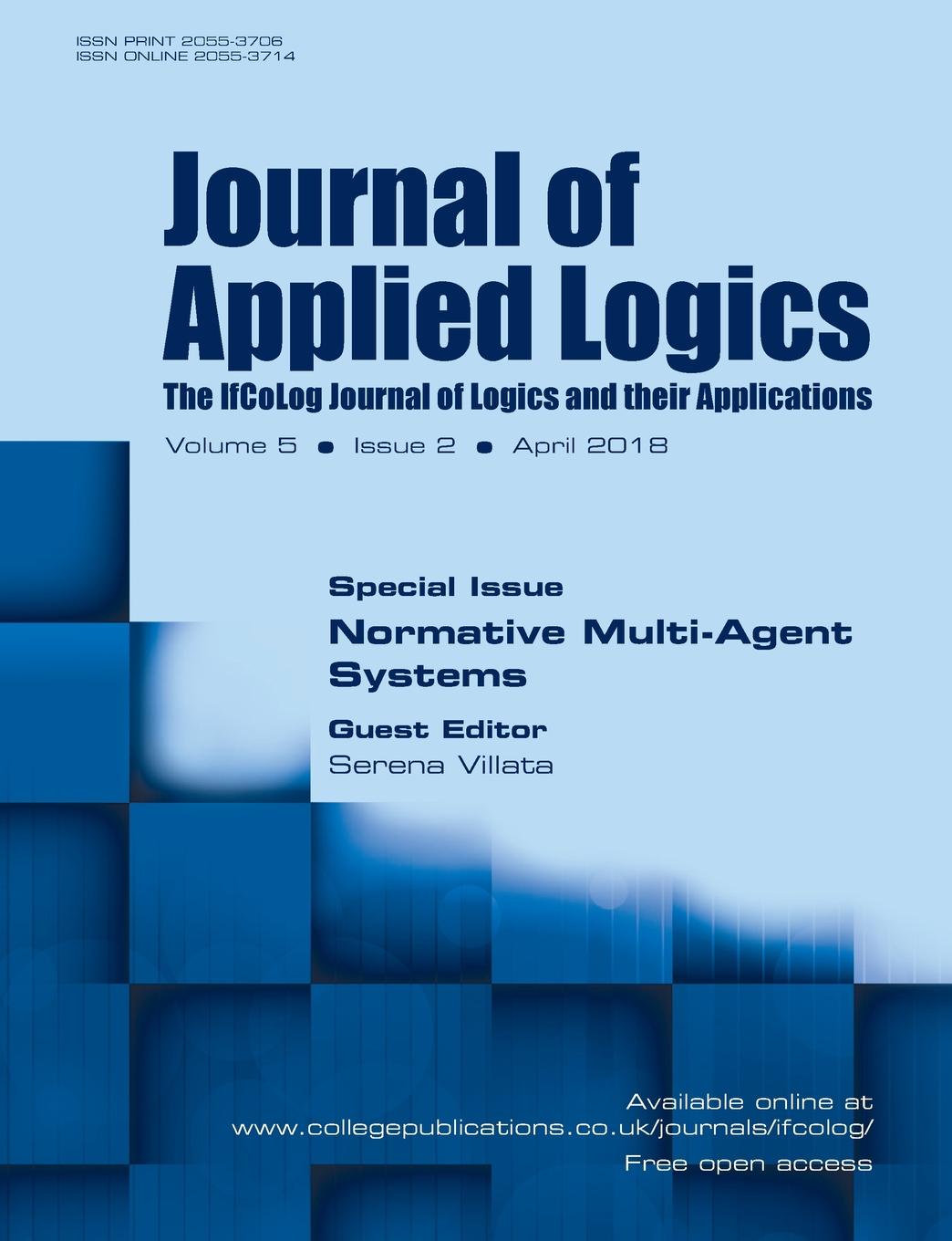 Journal volume issue. Vol 5.