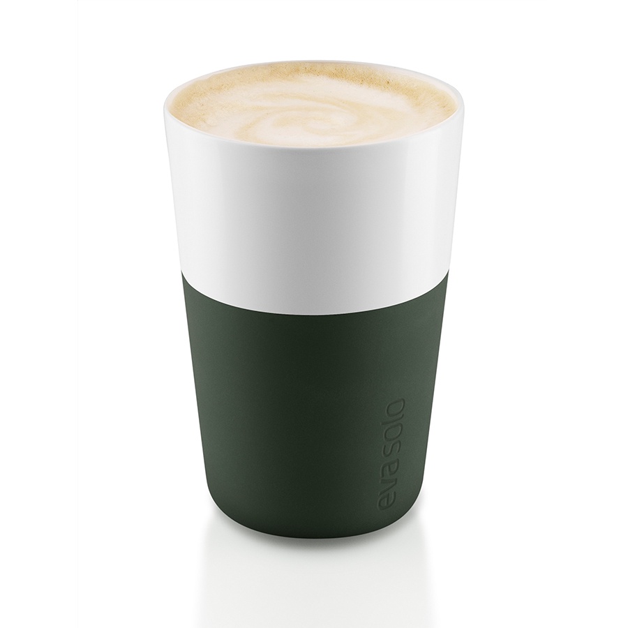 фото Набор кофейный Eva Solo Cafe Latte Tumbler Forest Green, темно-зеленый