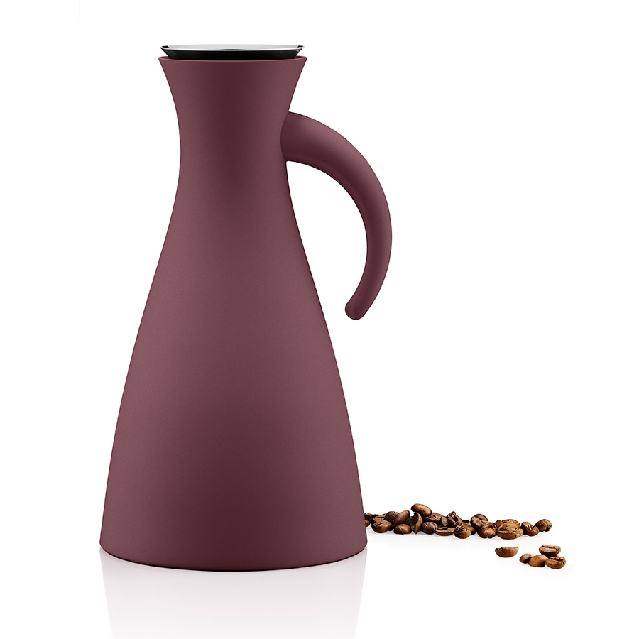 фото Термокувшин Eva Solo Vacuum Jug 1L Dark Burgundy, бордовый