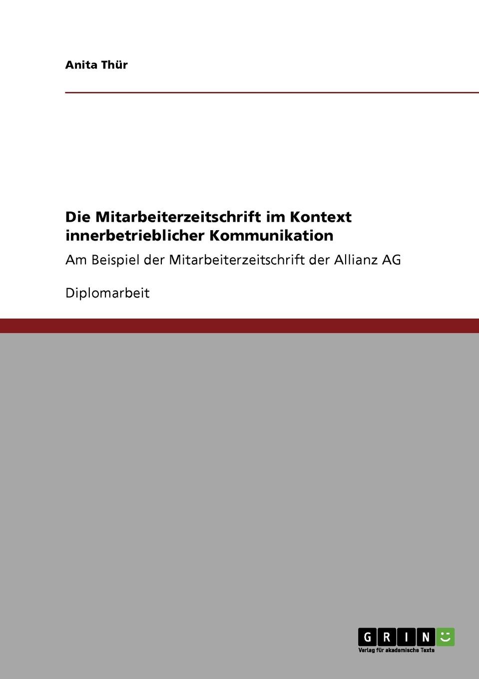 фото Die Mitarbeiterzeitschrift im Kontext innerbetrieblicher Kommunikation