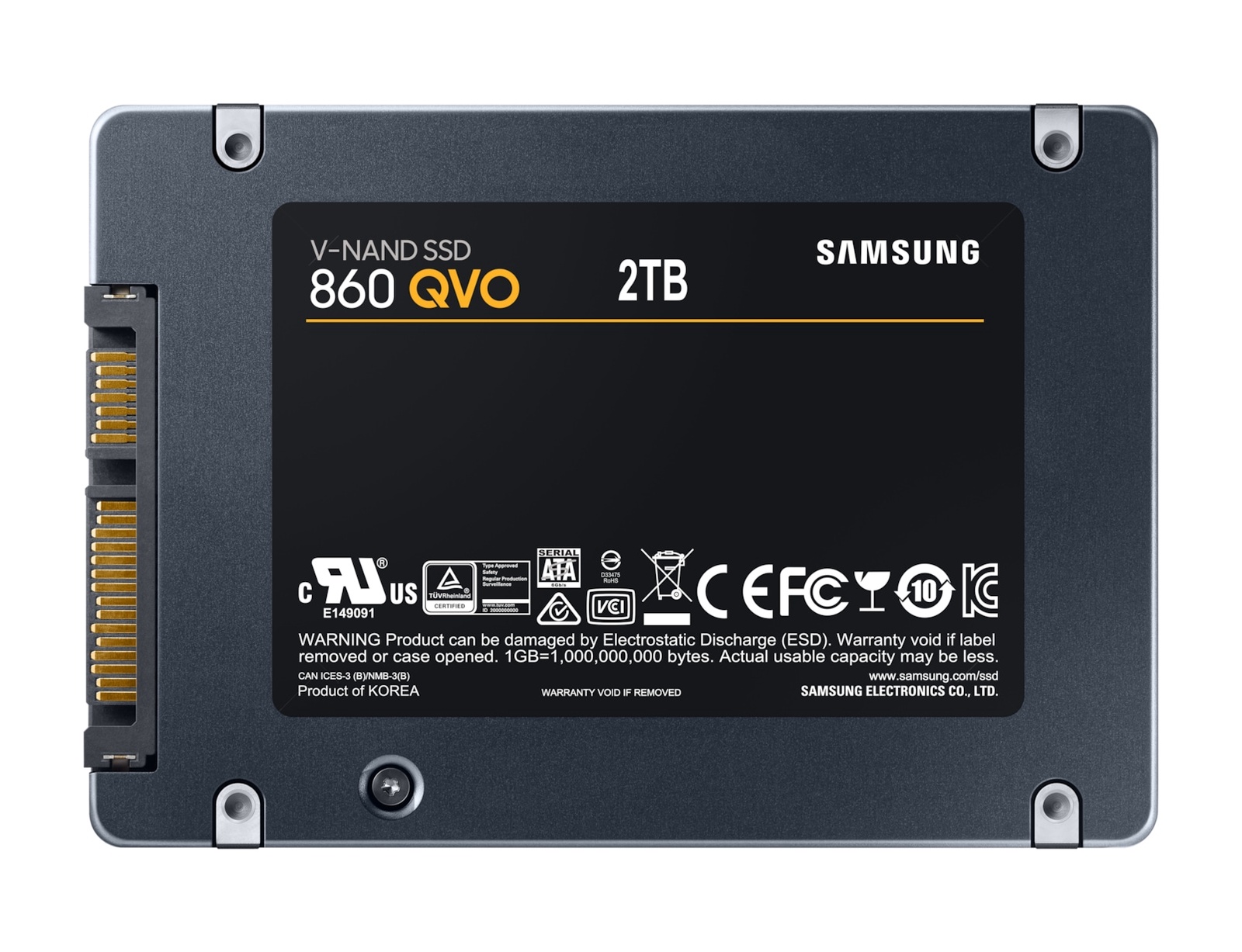 фото SSD 2TB Samsung 860 QVO, MZ-76Q2T0BW