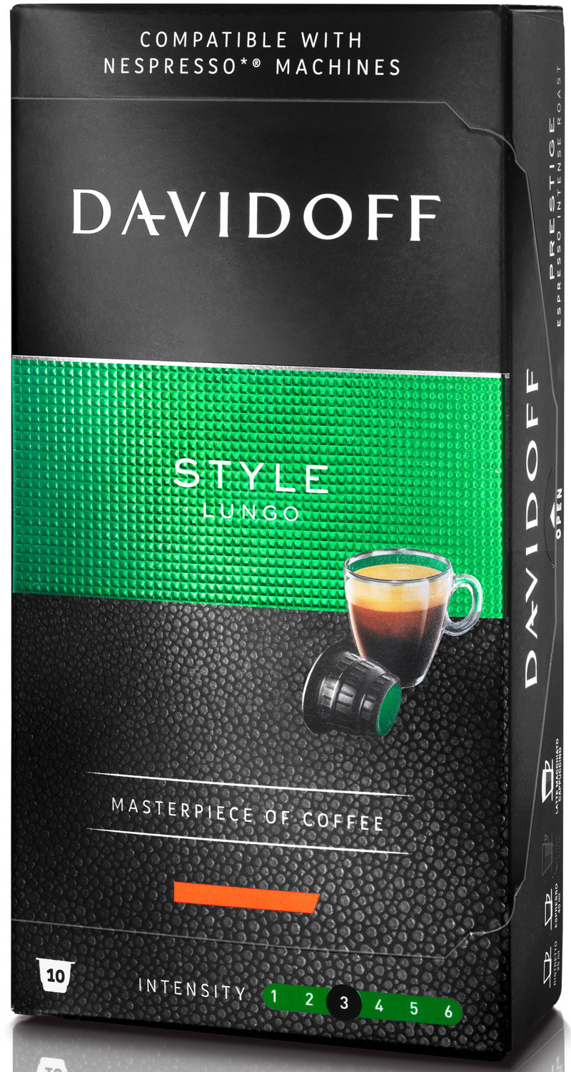 фото Davidoff Cafe Style Lungo кофе в капсулах, 10 шт
