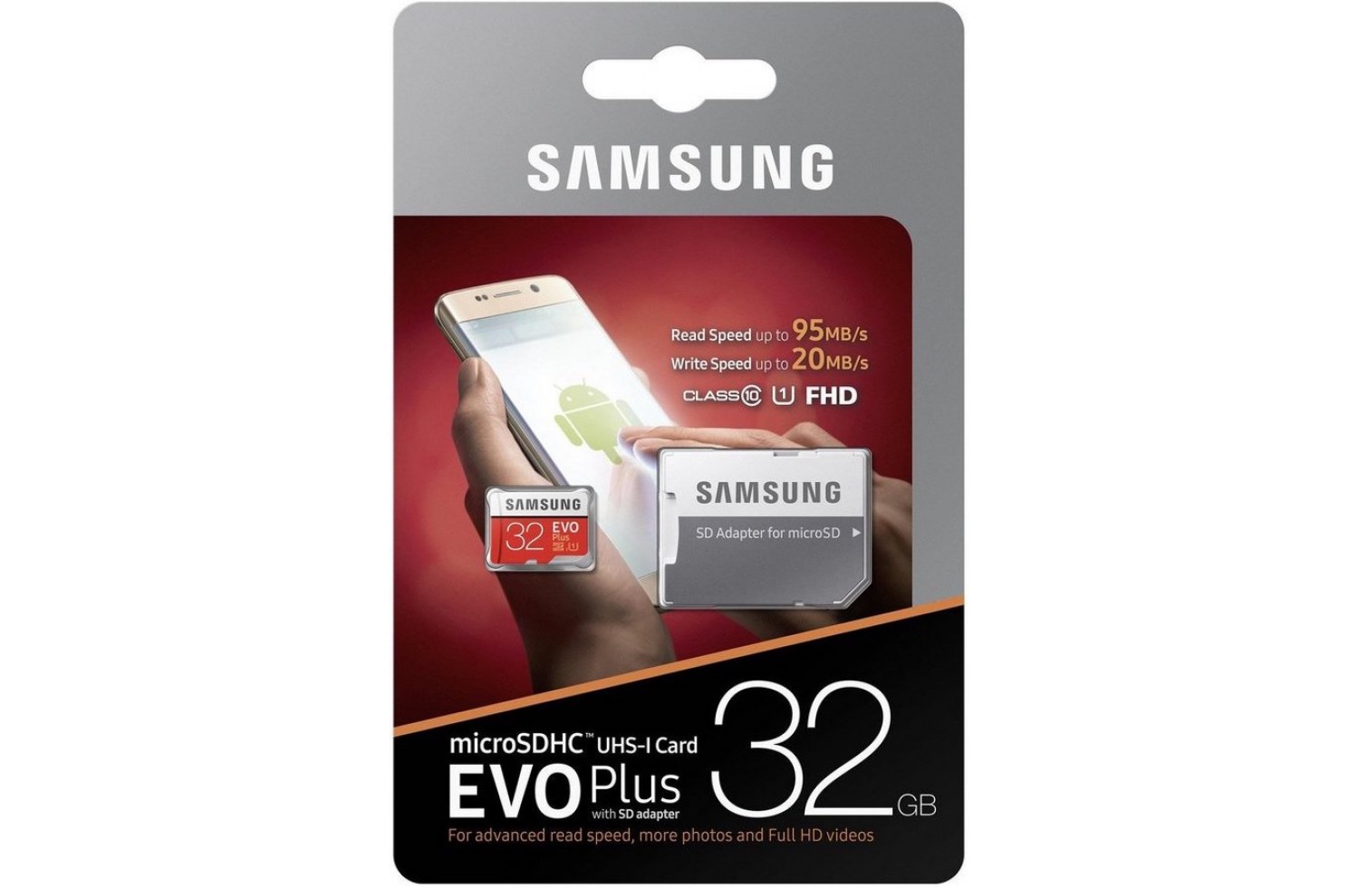 фото Карта памяти Samsung EVO Plus MB-MC32GA