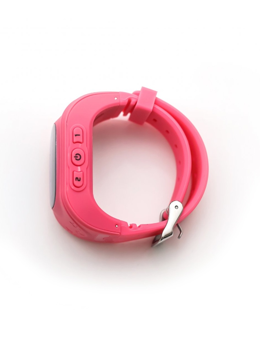 фото Детские умные часы телефон кнопочные (с gps и wi-fi)+ Приложение в подарок, Wokka Watch Q50, розовый