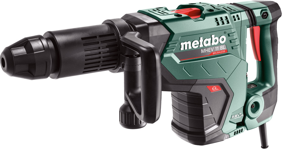 фото Отбойный молоток Metabo MHEV 11 BL, темно-зеленый, черный, красный