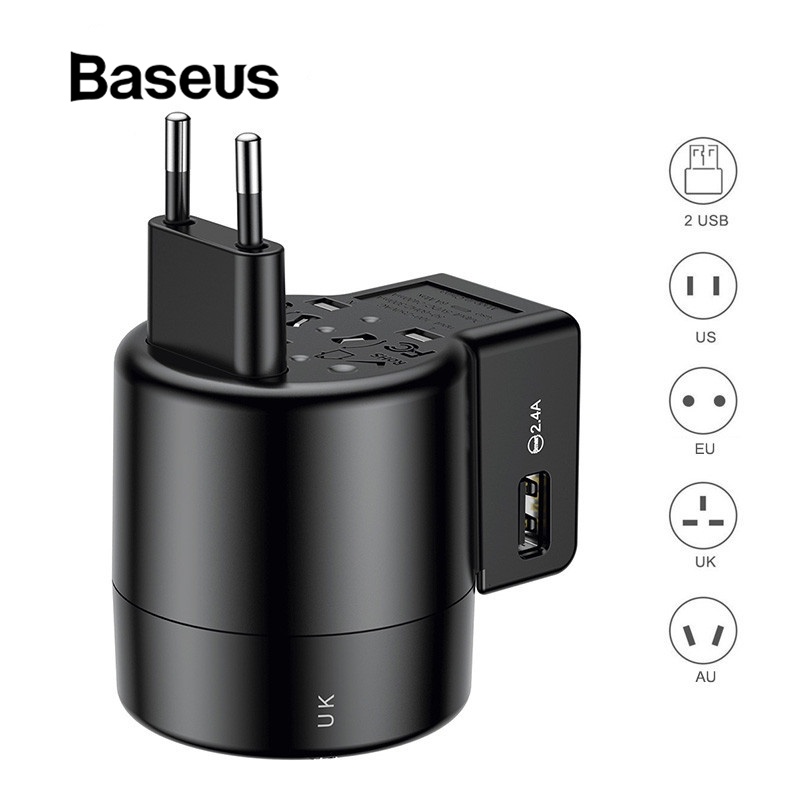 фото Зарядное устройство Baseus зарядное USB-устройство, черный