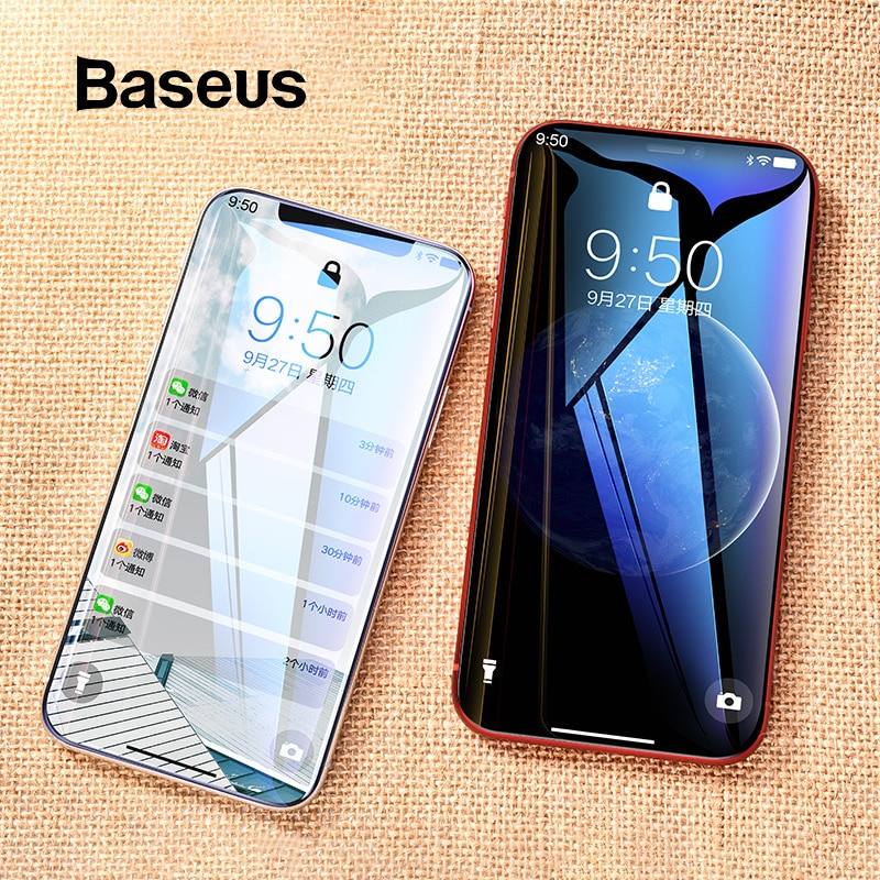 Защитное стекло Baseus iPhone Xs Xs Max XR, прозрачный