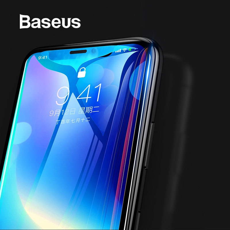 фото Защитное стекло Baseus 7D для экрана для iPhone X, прозрачный