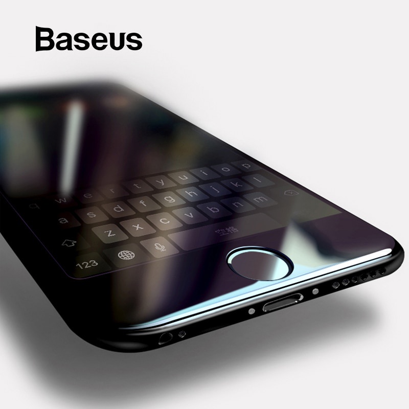 фото Защитное стекло Baseus для iPhone 8 7, прозрачный