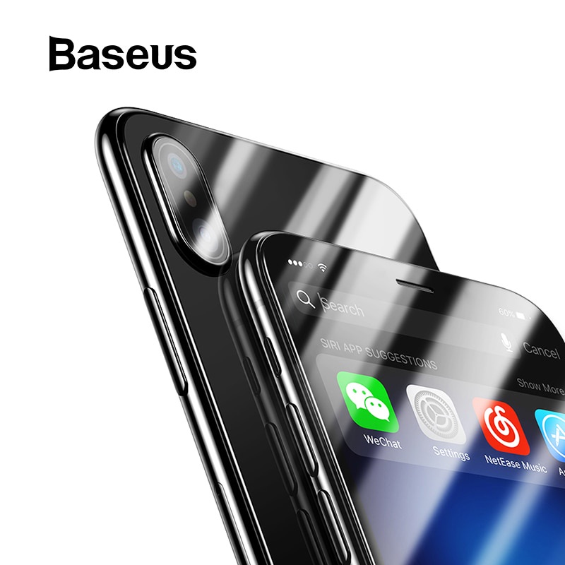 фото Защитное стекло Baseus для iPhone XS XS Max XR, прозрачный