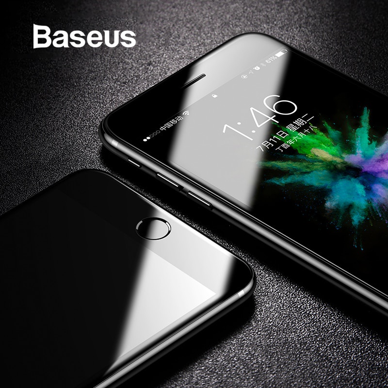 фото Защитное стекло Baseus закаленное стекло для iPhone 8 8 Plus, прозрачный