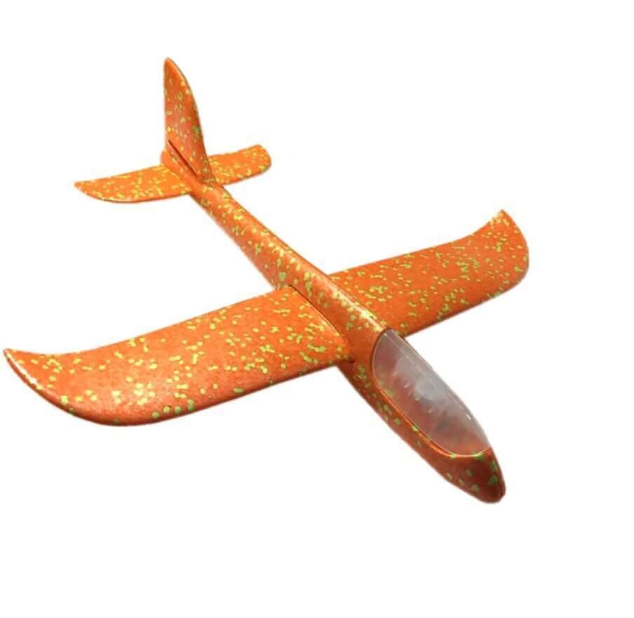 фото Самолет планер светодиодный,48 см Toys