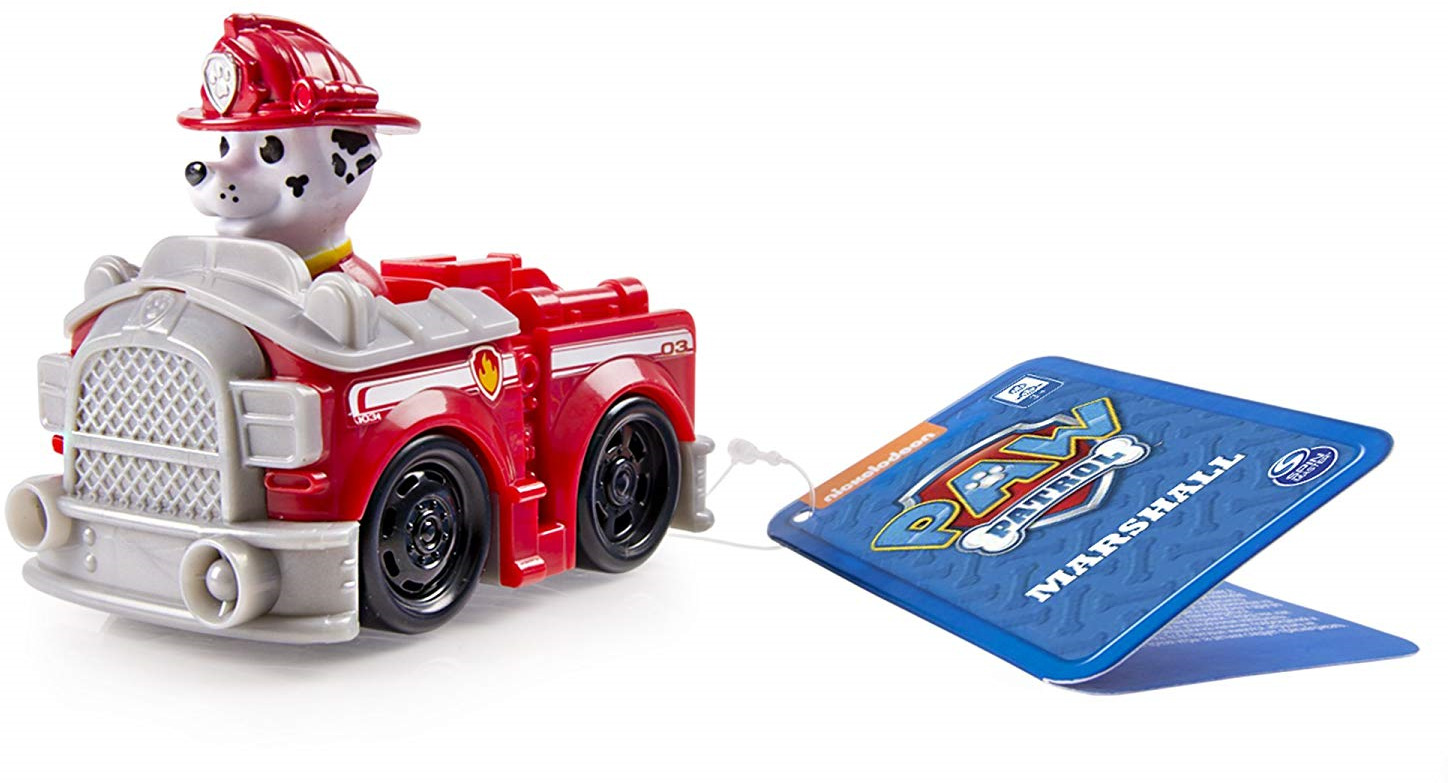 фото Машинка Paw Patrol Figures с фигуркой Маршалл, 6040907_20101456