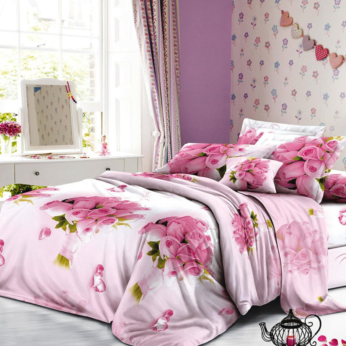 фото Комплект белья "Letto", 1,5-спальный, наволочка 70х70. PS26-3 Letto home textile