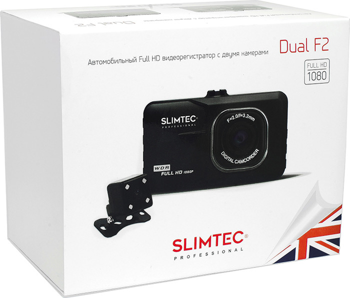 фото Видеорегистратор Slimtec Dual F2, черный