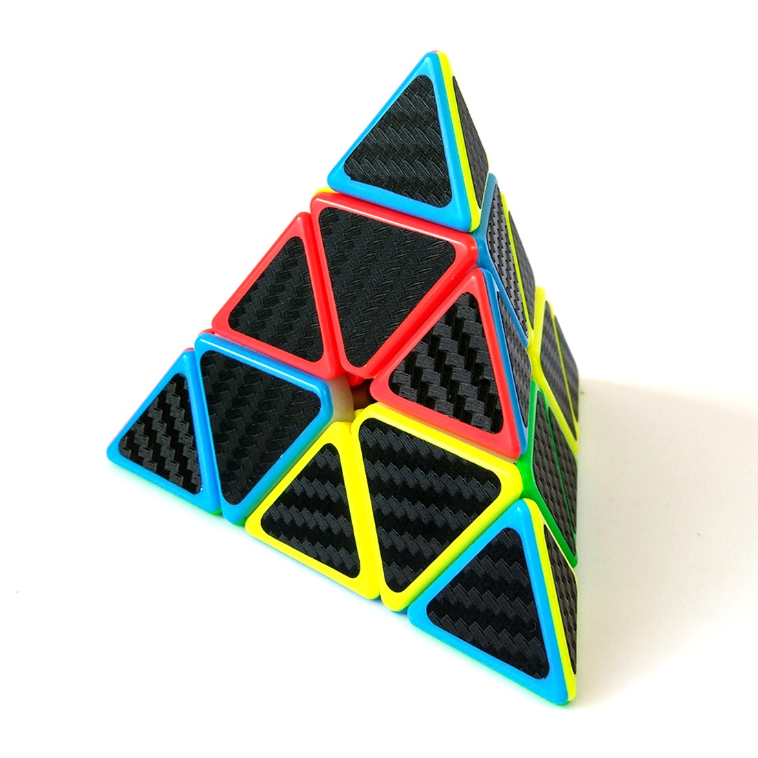 фото Головоломка Кубик Пираминкс Pyraminx Carbon Fiber 3x3 Moyu