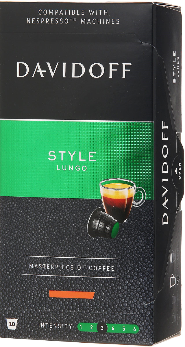 фото Davidoff Cafe Style Lungo кофе в капсулах, 10 шт