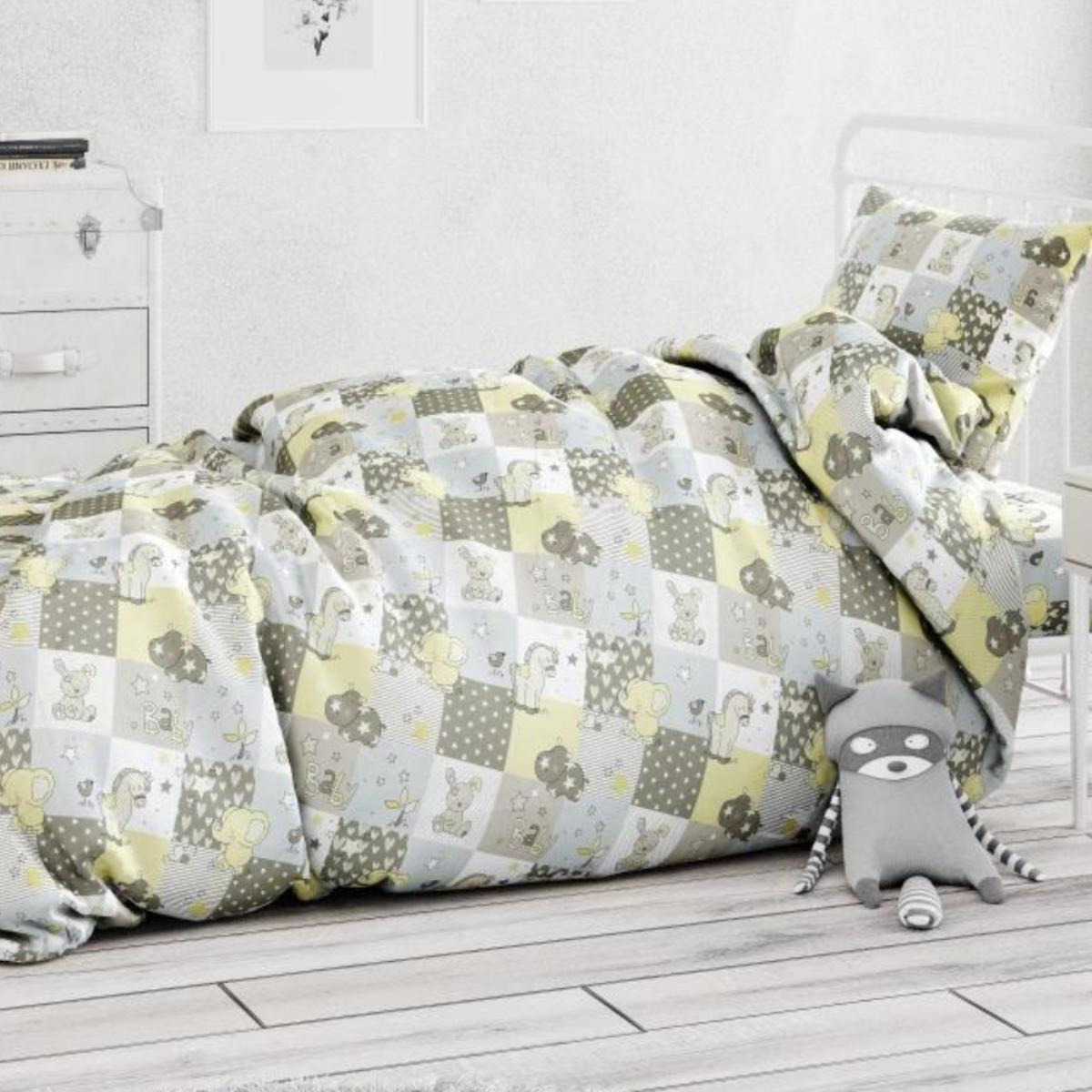 фото Комплект в кроватку Letto, BGS-11, коричневый, 3 предмета Letto home textile