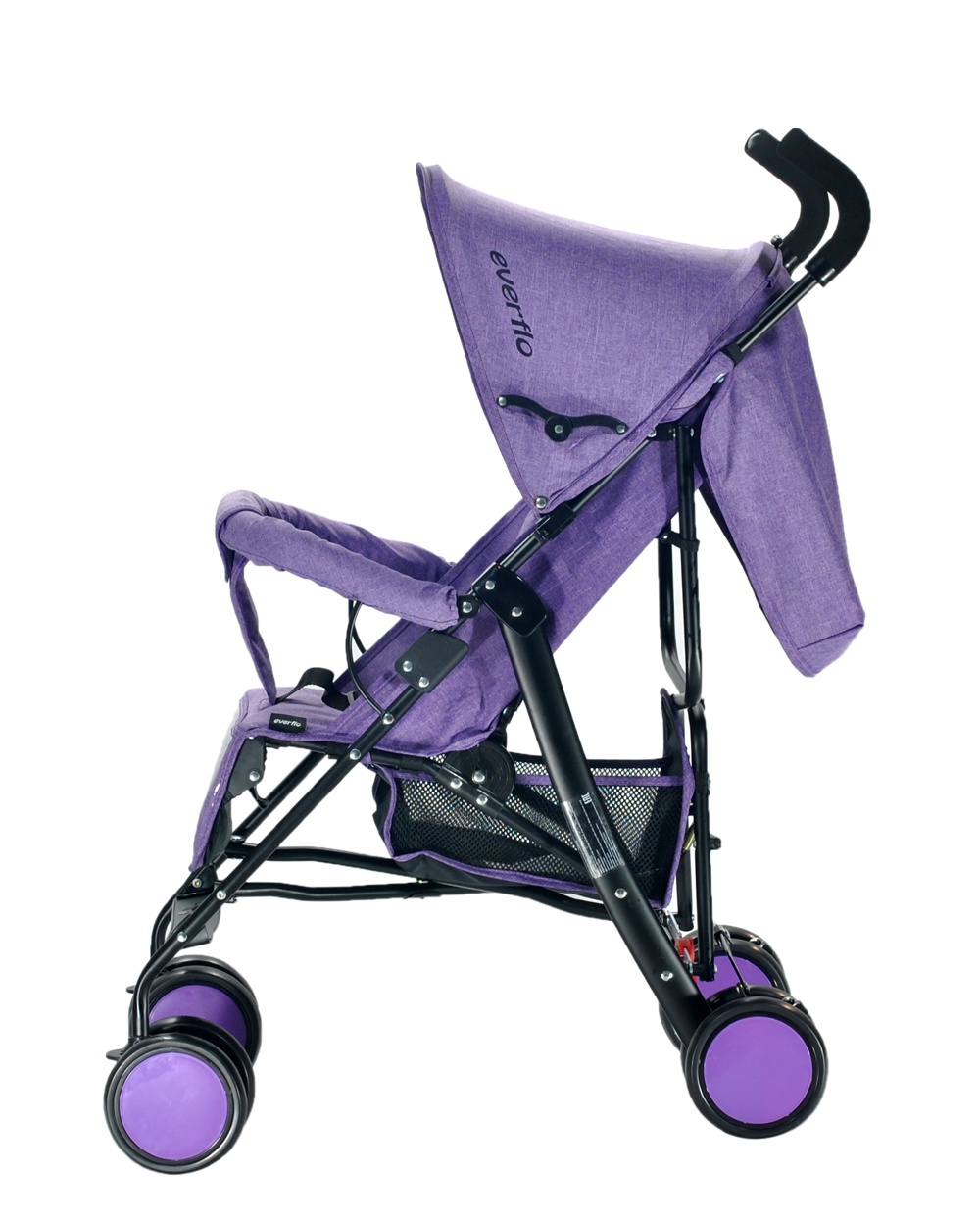 фото Коляска прогулочная Everflo Voyage purple E-850A бордовый