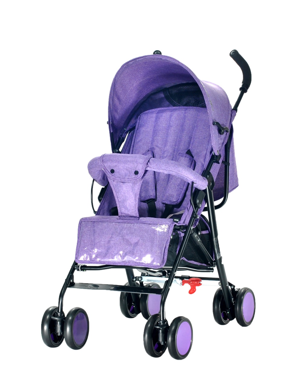 фото Коляска прогулочная Everflo Voyage purple E-850A бордовый