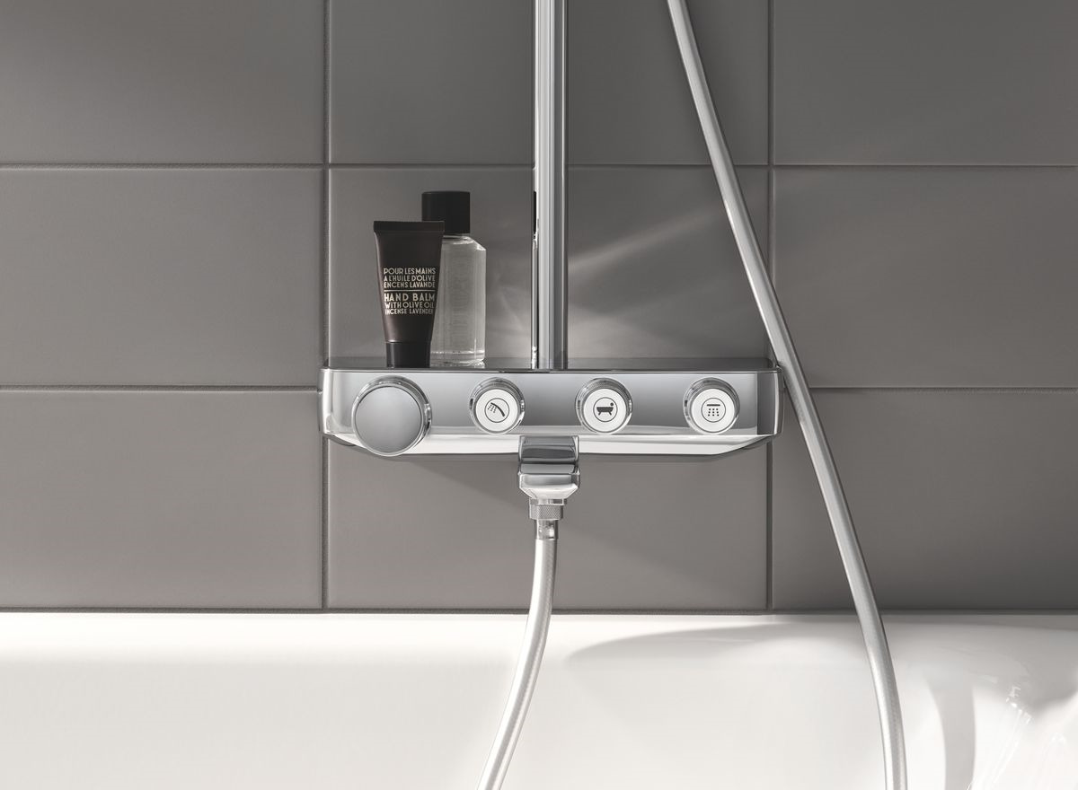 фото Душевой комплект Grohe Euphoria SmartControl 260 Mono, 26510000, серебристый