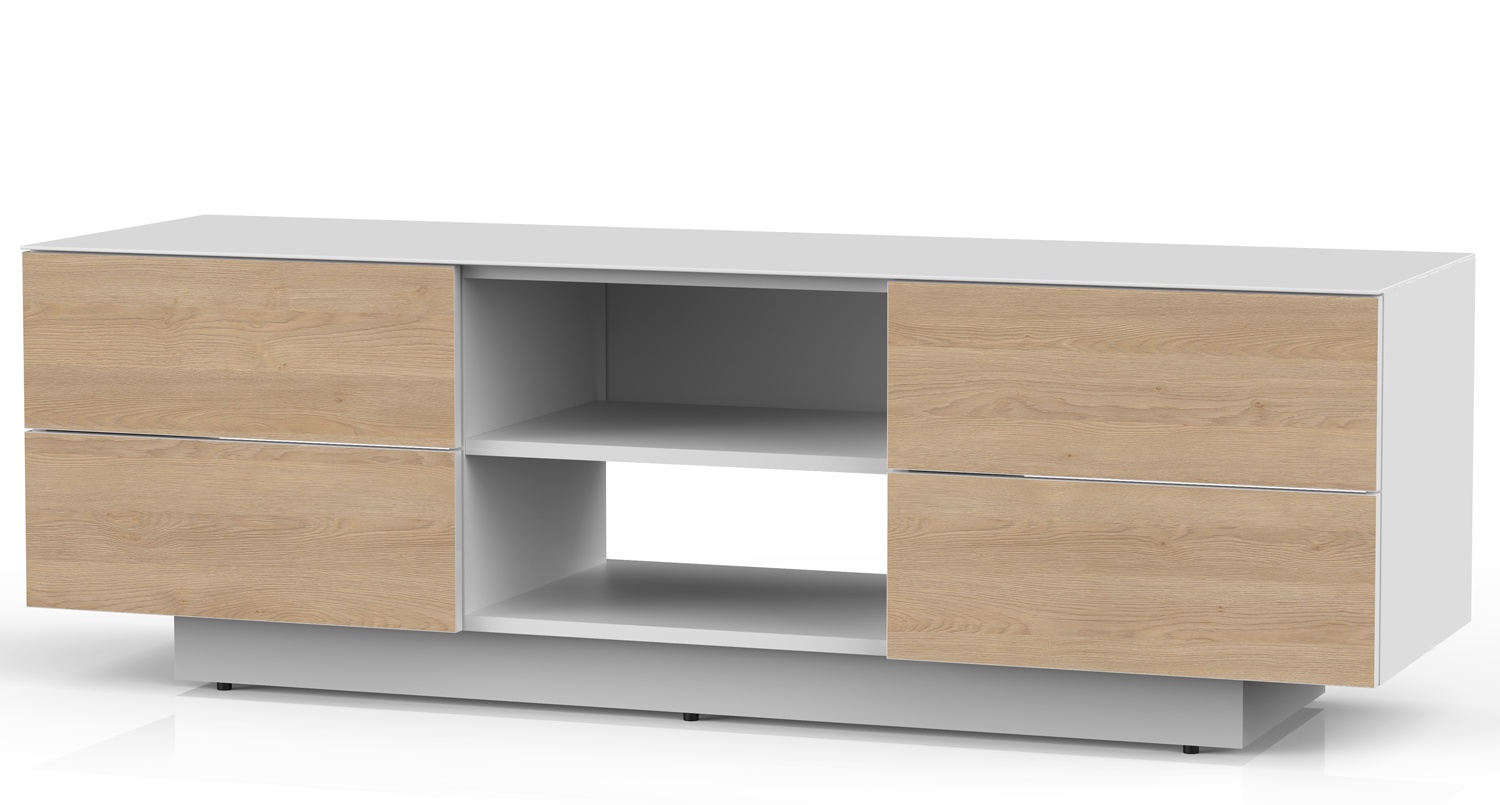 фото Стойка для ТВ Sonorous LB 1540 GWHT OAK, белый