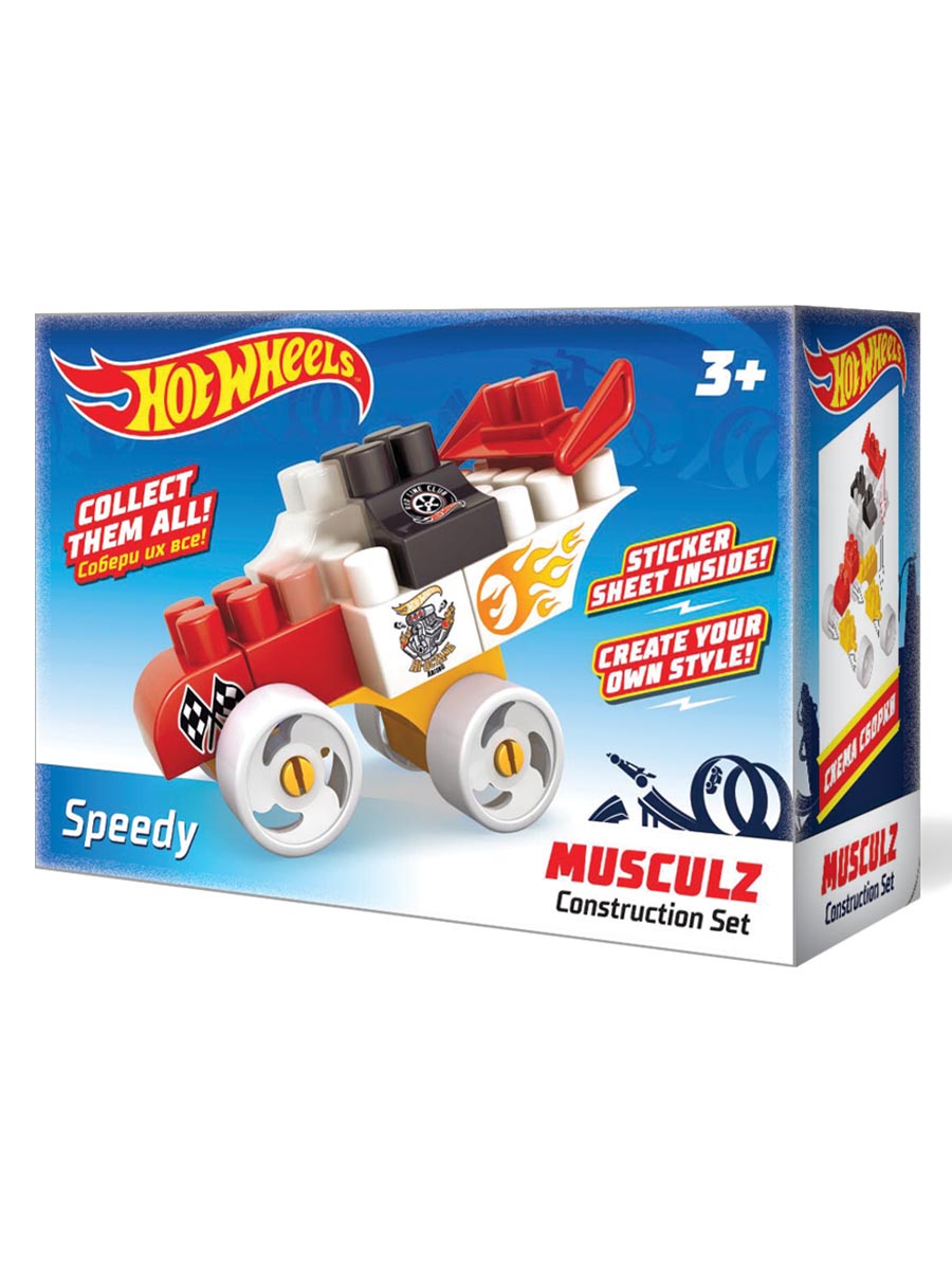 фото Машинка-игрушка Hot Wheels Musculz Speedy красный