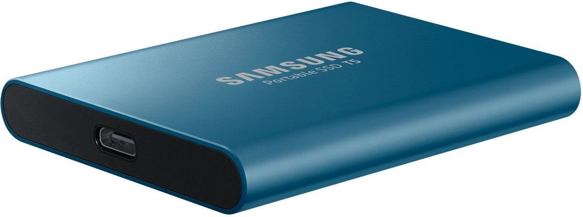 фото SSD диск Samsung T5 500GB, Blue (MU-PA500BWW)