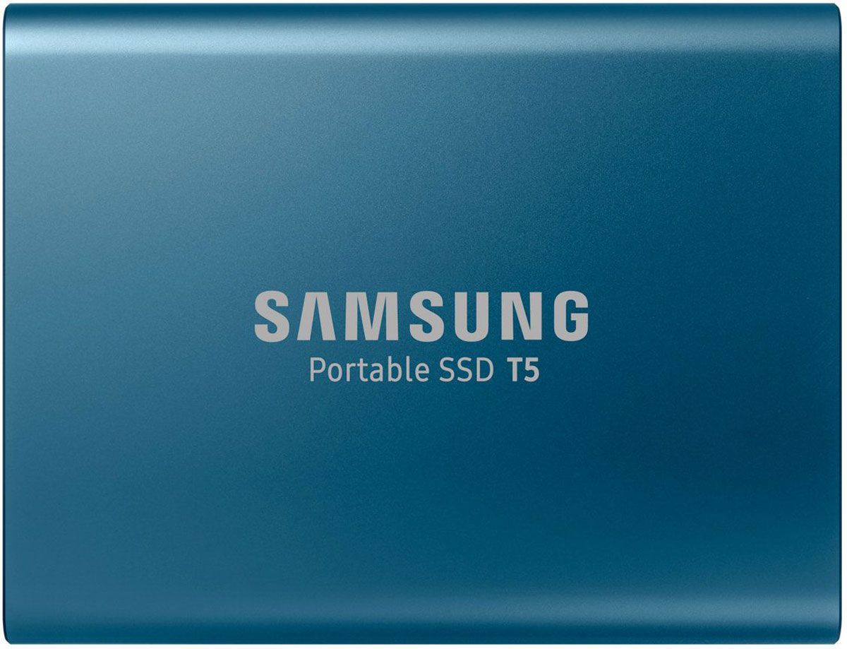 фото SSD диск Samsung T5 500GB, Blue (MU-PA500BWW)