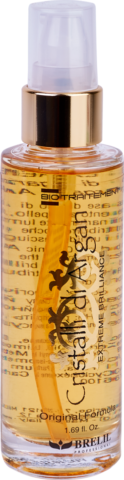 фото Однофазное средство для волос Brelil BioTreatment Argan, для восстановления, разглаживания и экстремального блеска, с маслом Аргании, 50 мл