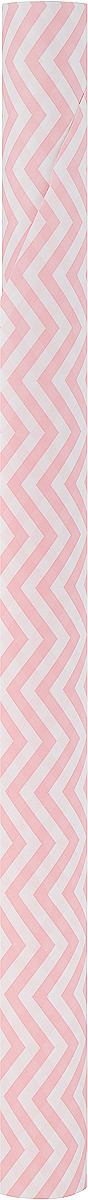 фото Бумага упаковочная ЗигЗаг, розовый, 0,5 х 10 м Ооо "пакетти-групп"