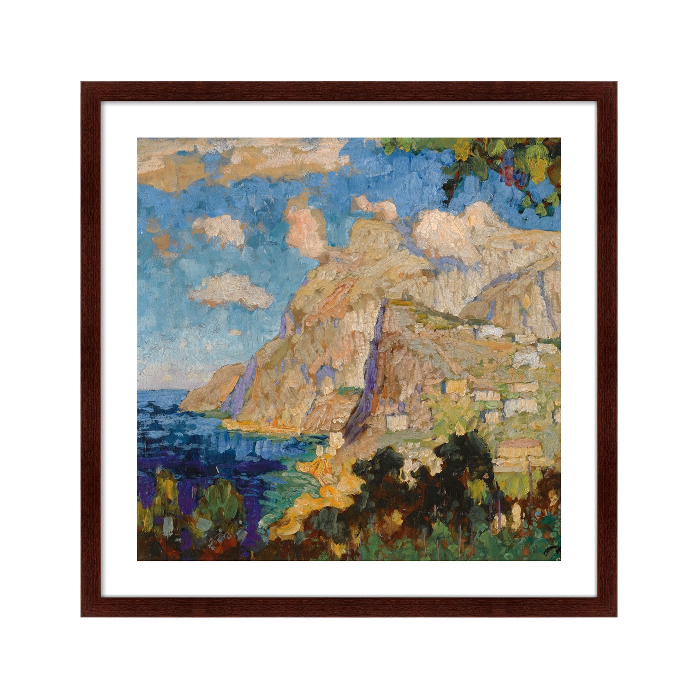 фото Картина Картины В Квартиру VIEW OF MONTE SOLARO, CAPRI, 1940г., Бумага